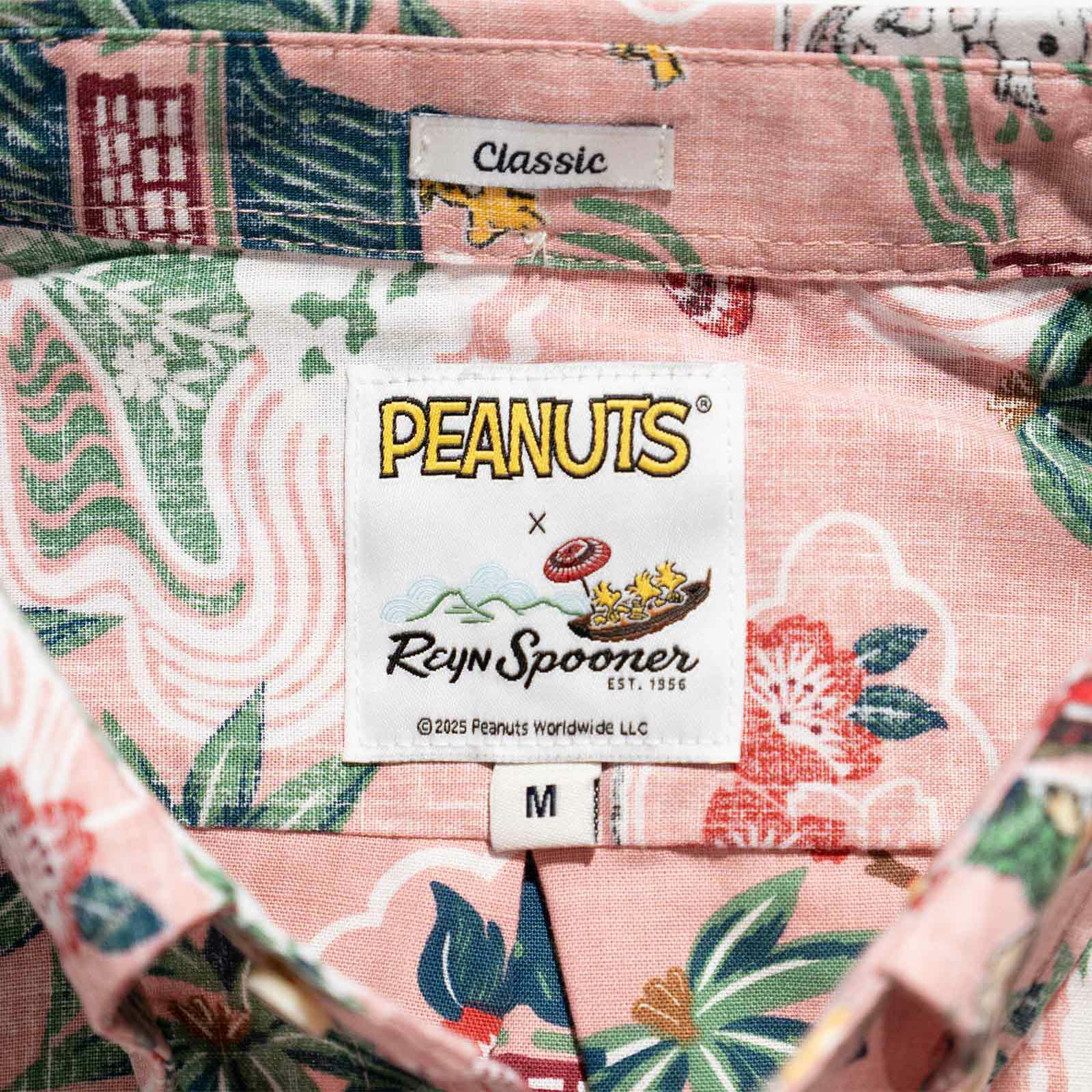 レインスプーナー×ピーナッツREYNSPOONERXPEANUTS半袖アロハシャツピーナッツインジャパン