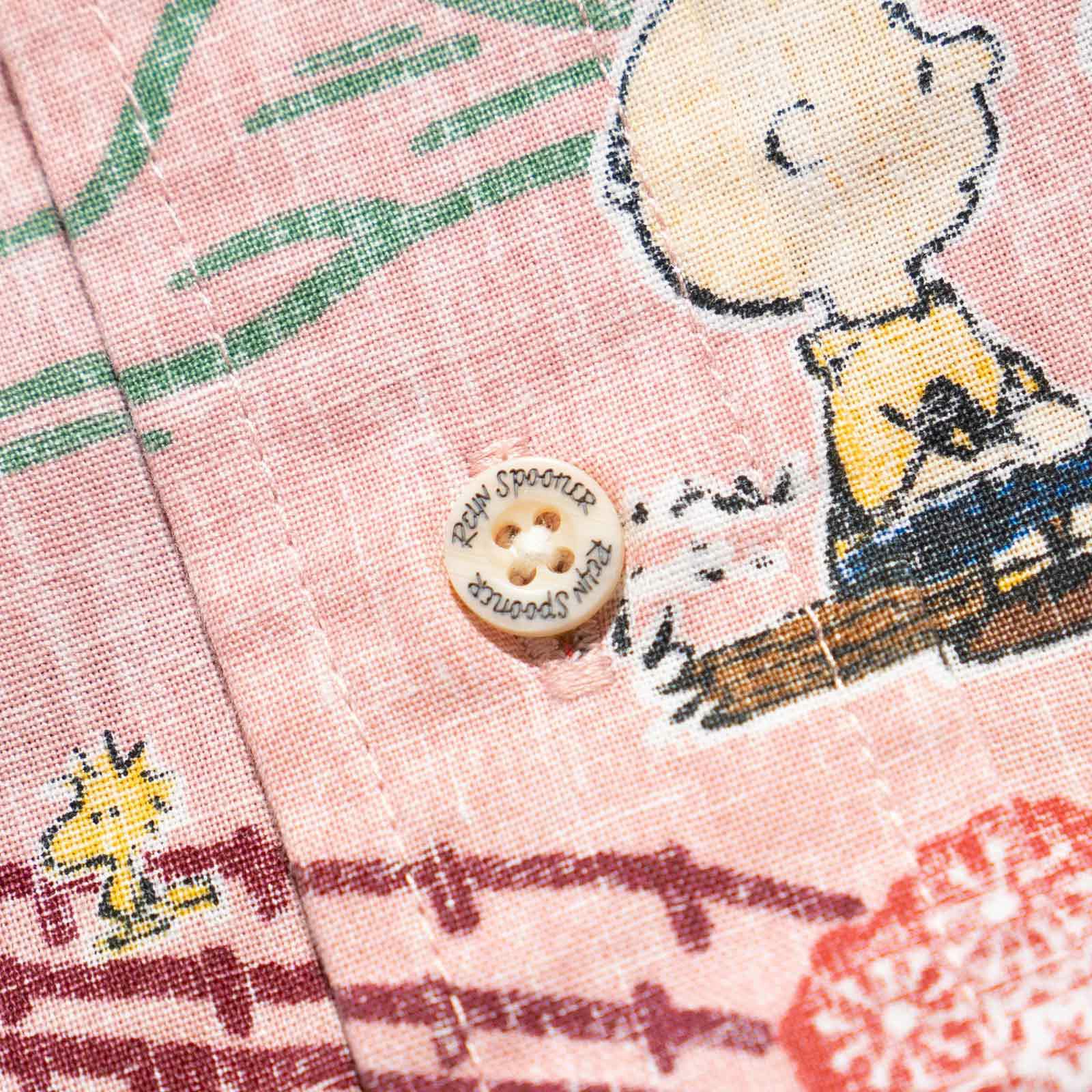 レインスプーナー×ピーナッツREYNSPOONERXPEANUTS半袖アロハシャツピーナッツインジャパン