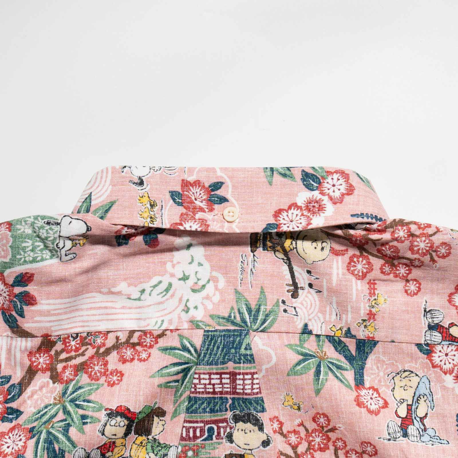 レインスプーナー×ピーナッツREYNSPOONERXPEANUTS半袖アロハシャツピーナッツインジャパン