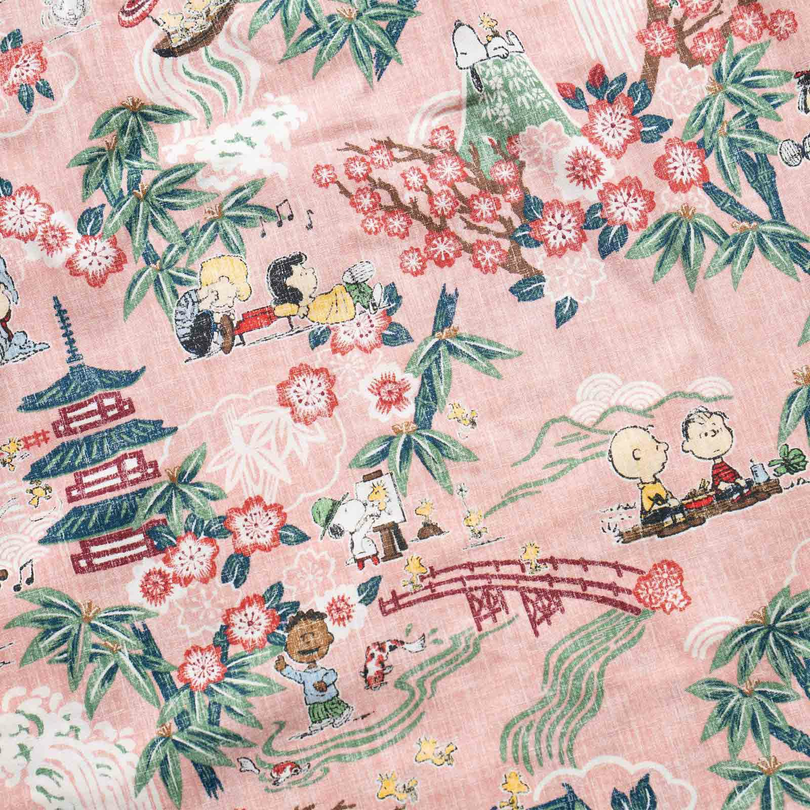 レインスプーナー×ピーナッツREYNSPOONERXPEANUTS半袖アロハシャツピーナッツインジャパン