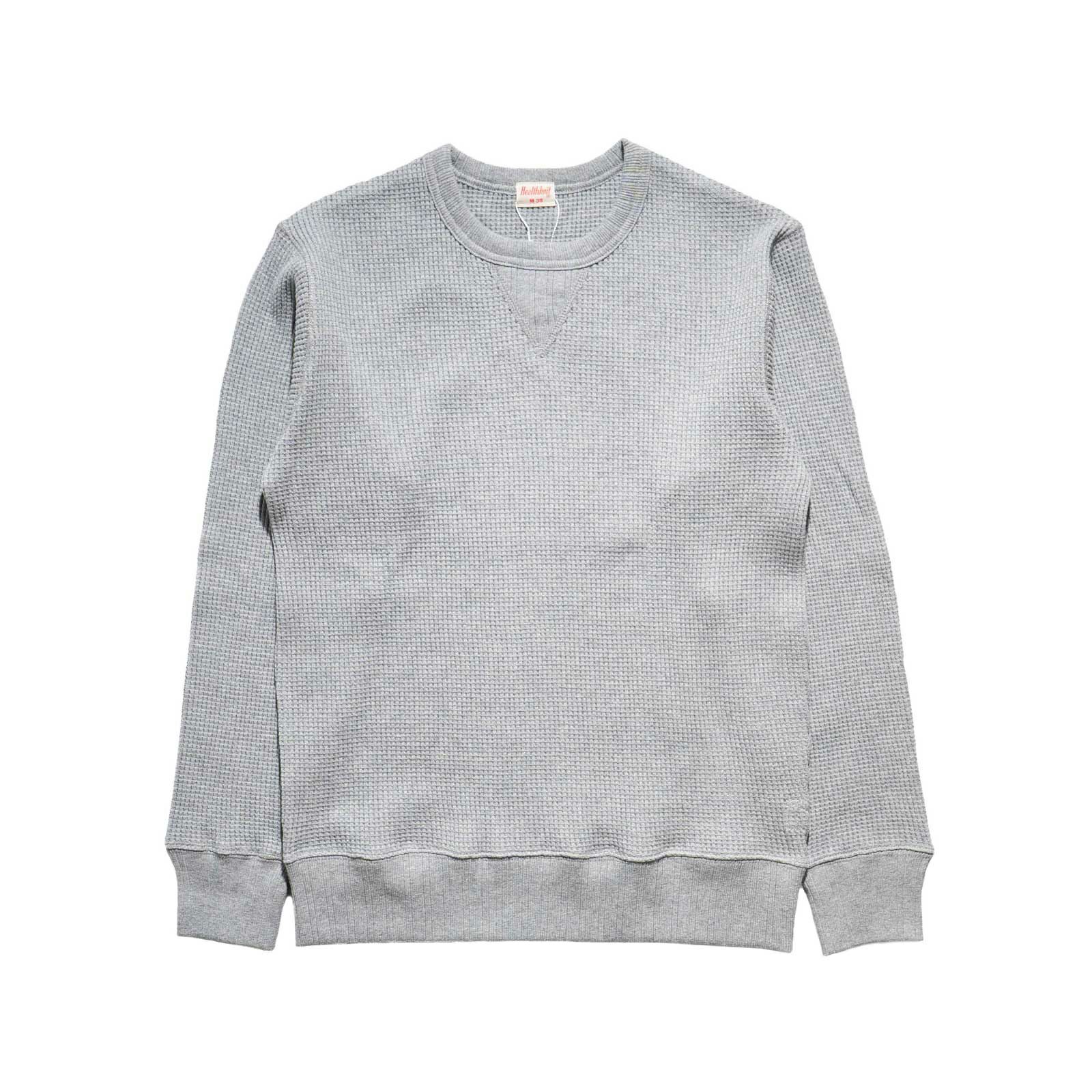 ヘルスニットHealthknit993スーパーヘビーワッフル長袖Tシャツ