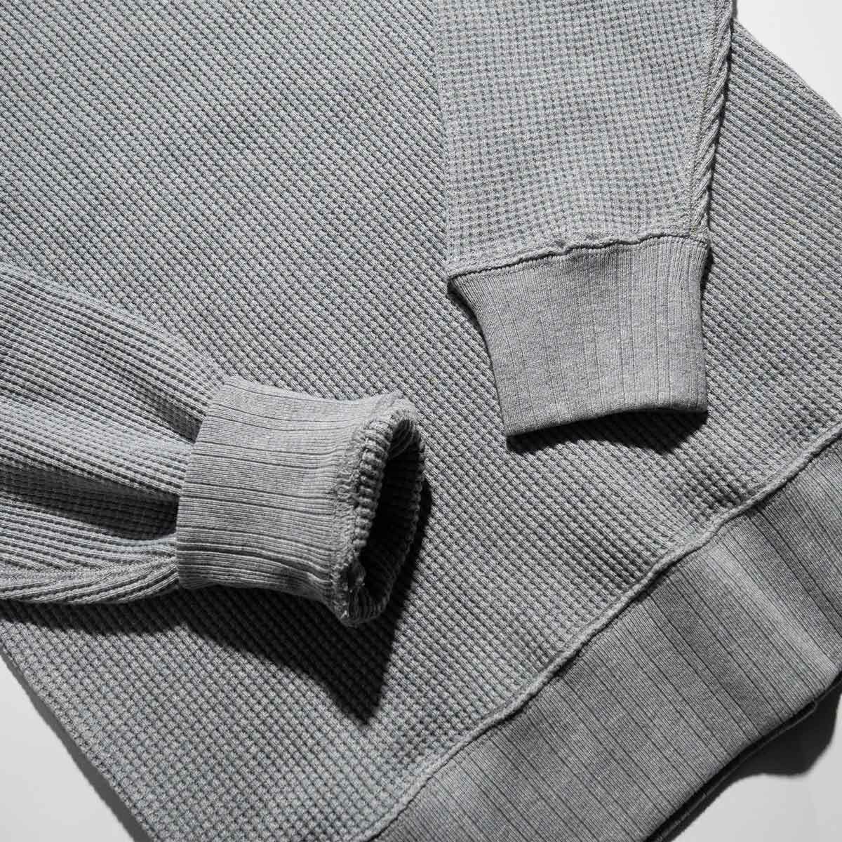 ヘルスニットHealthknit993スーパーヘビーワッフル長袖Tシャツ