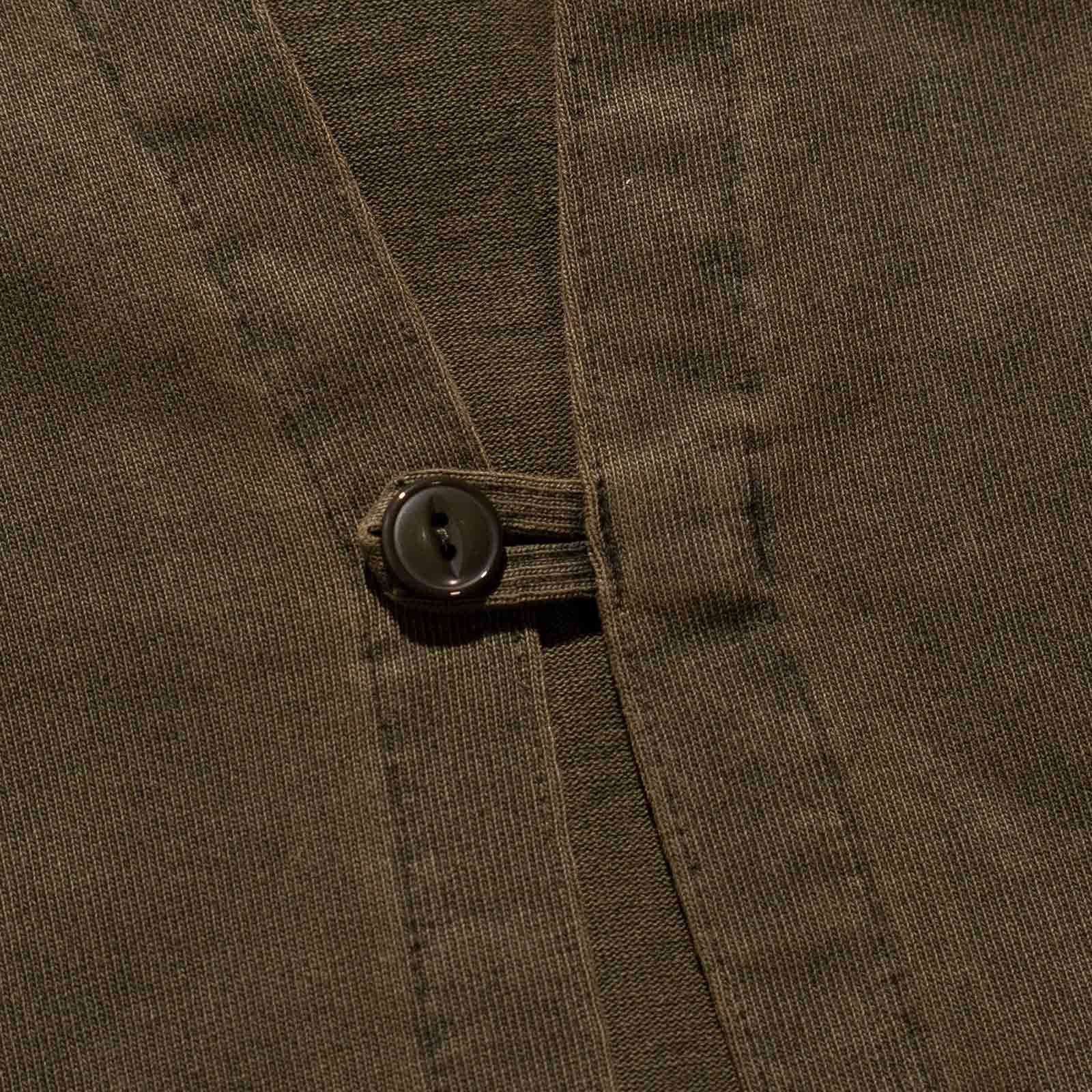 シービーズSEABEESピグメントコットンカーディガン