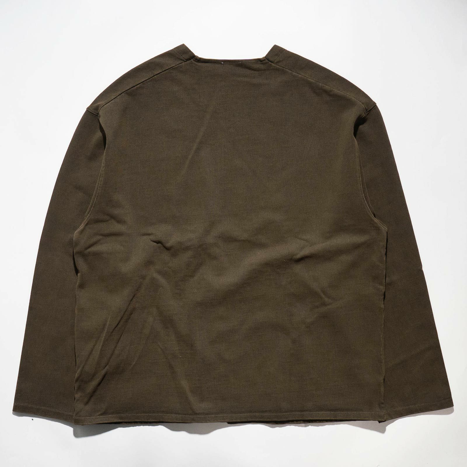 シービーズSEABEESピグメントコットンカーディガン