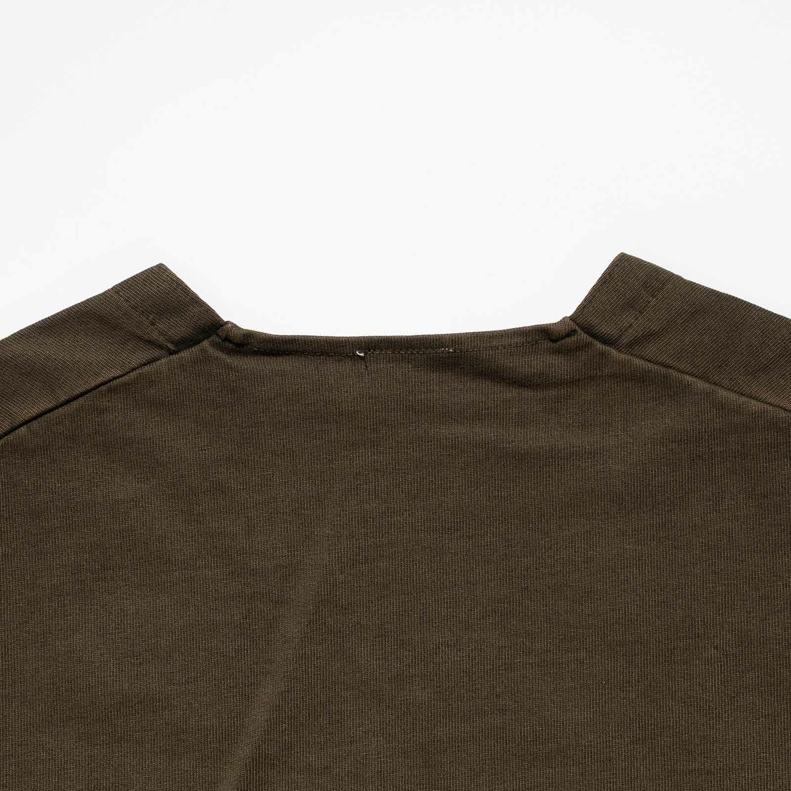 シービーズSEABEESピグメントコットンカーディガン