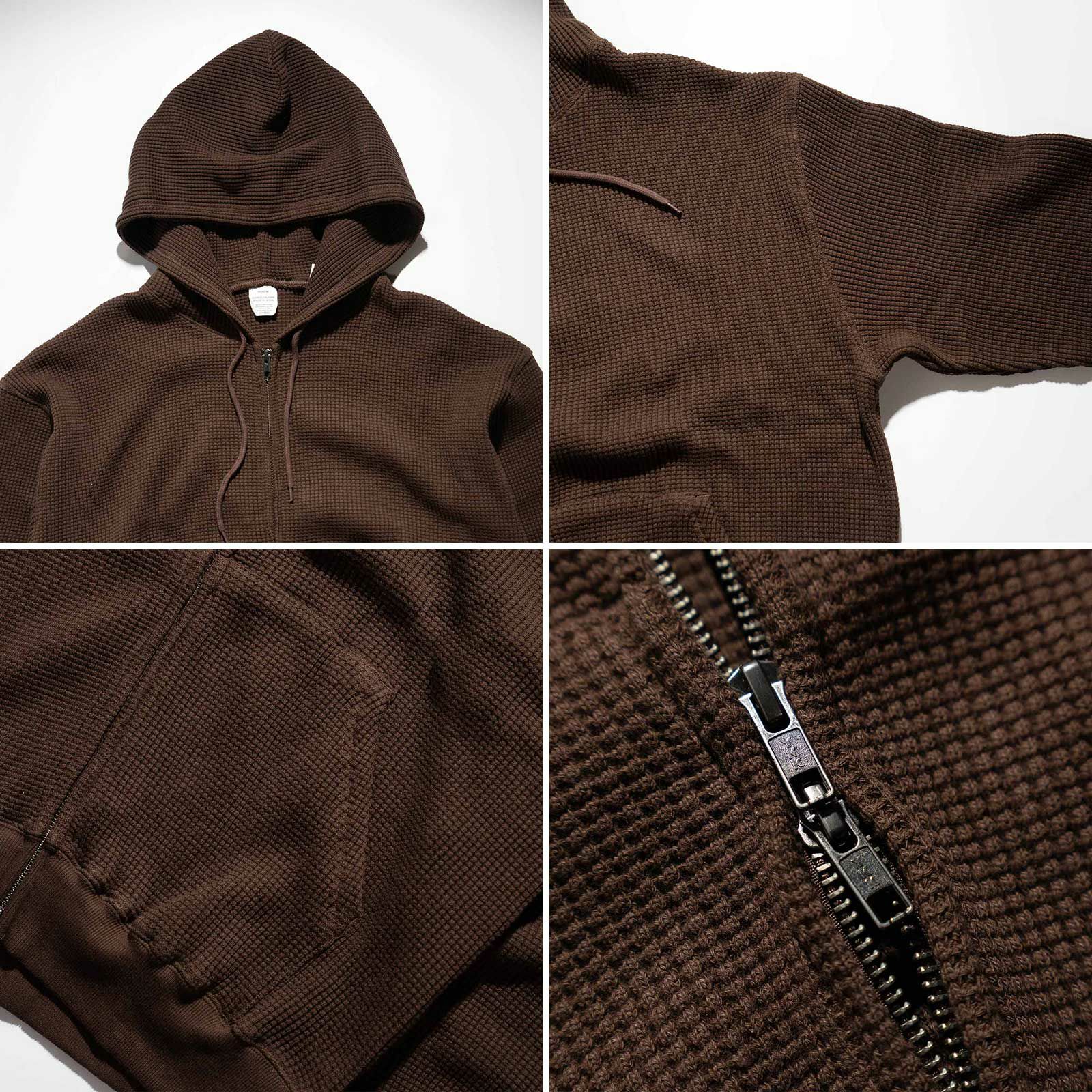 シービーズSEABEESヘビーウェイトサーマルフルジップフーディ