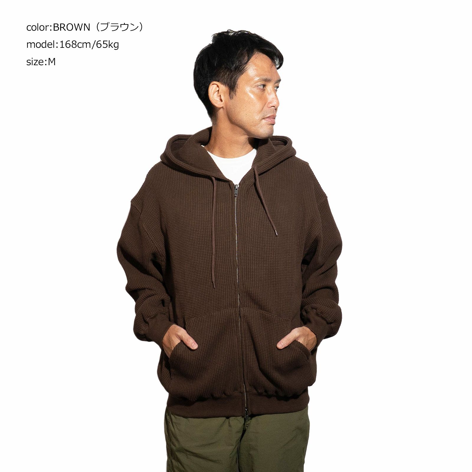 シービーズSEABEESヘビーウェイトサーマルフルジップフーディ