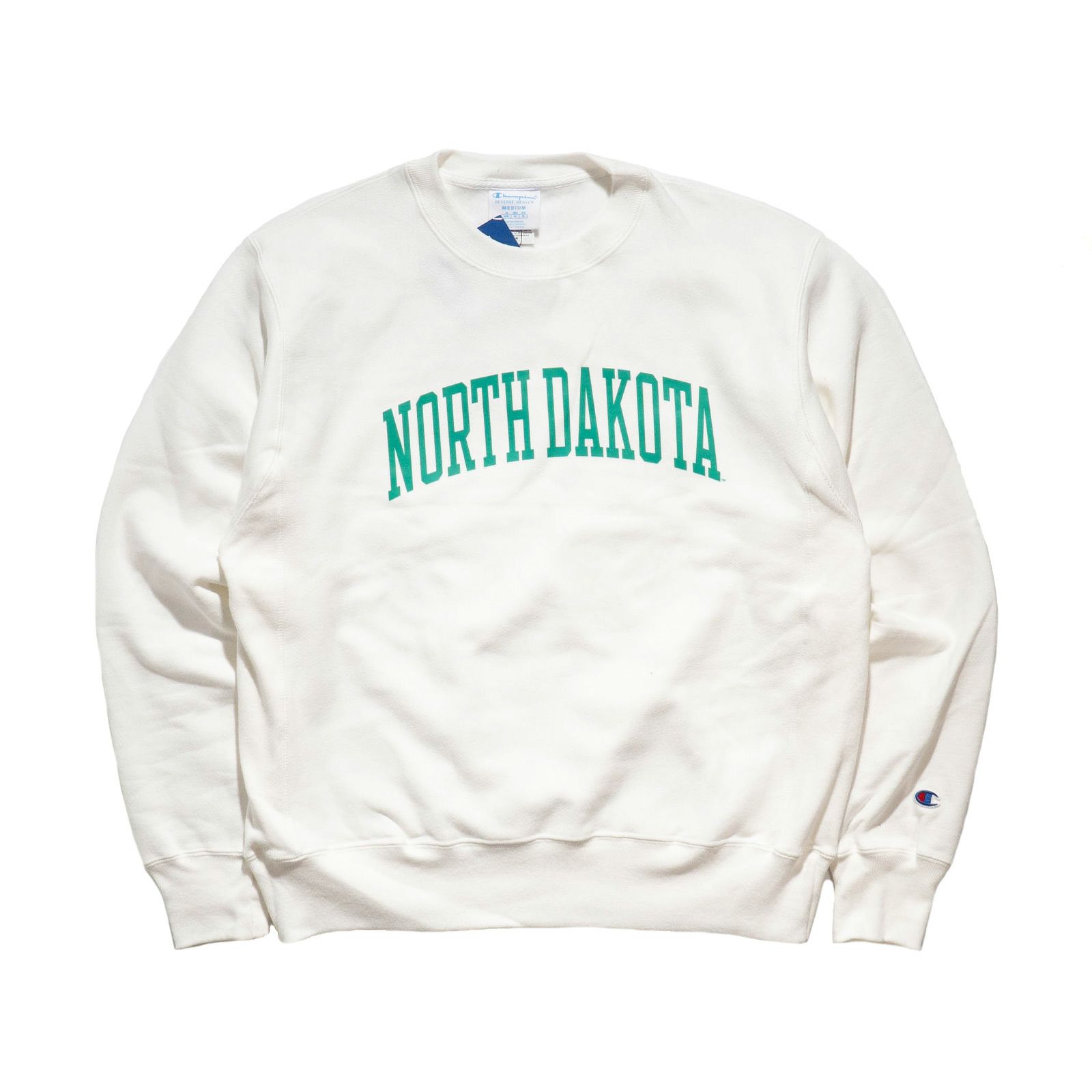 UNIVERSITYOFNORTHDAKOTAオフィシャルクルーネックカレッジスウェットチャンピオンリバースウィーブ