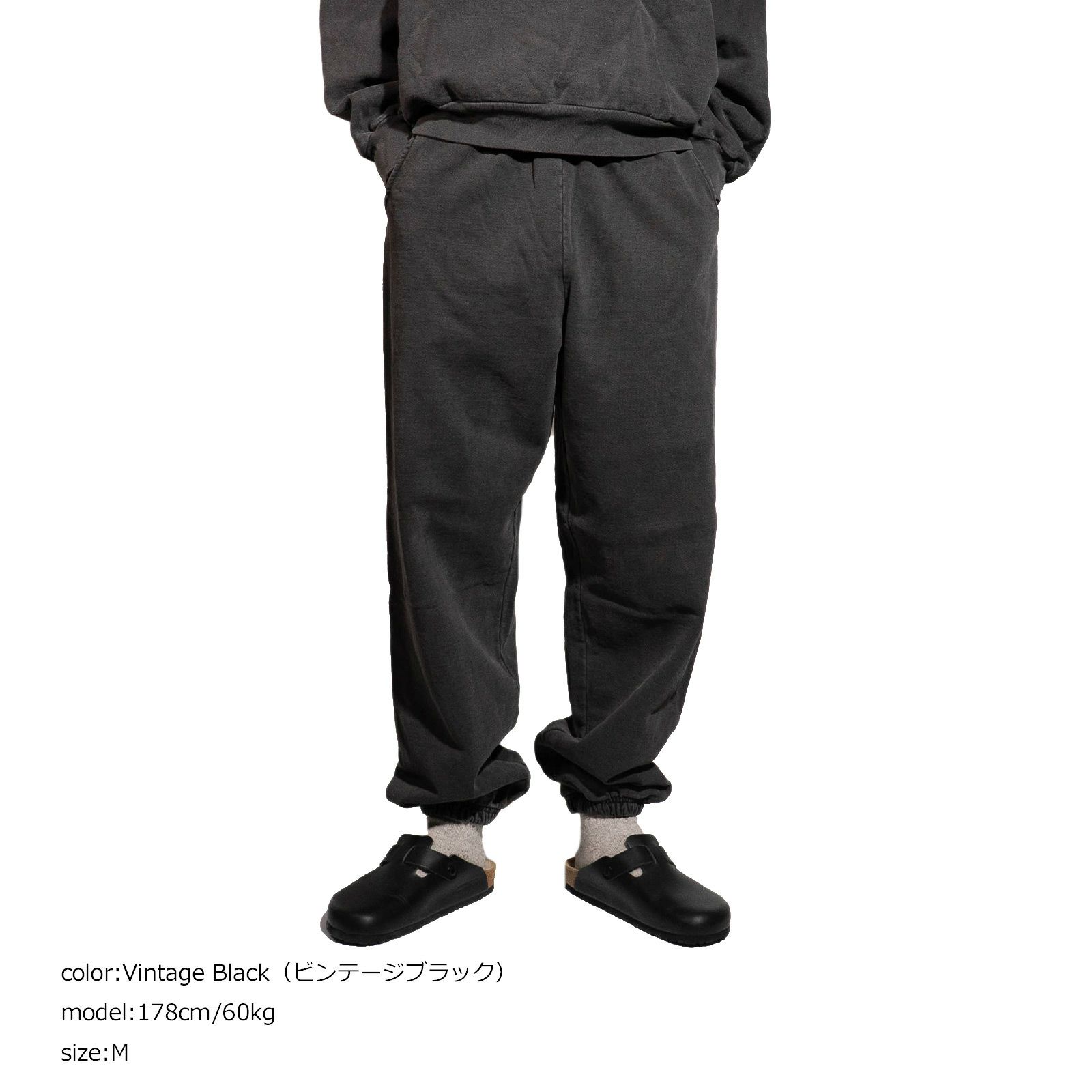 ロサンゼルスアパレルLOSANGELESAPPARELHF04GD14オンスヘビーフリーススウェットパンツ別注オーバーダイ