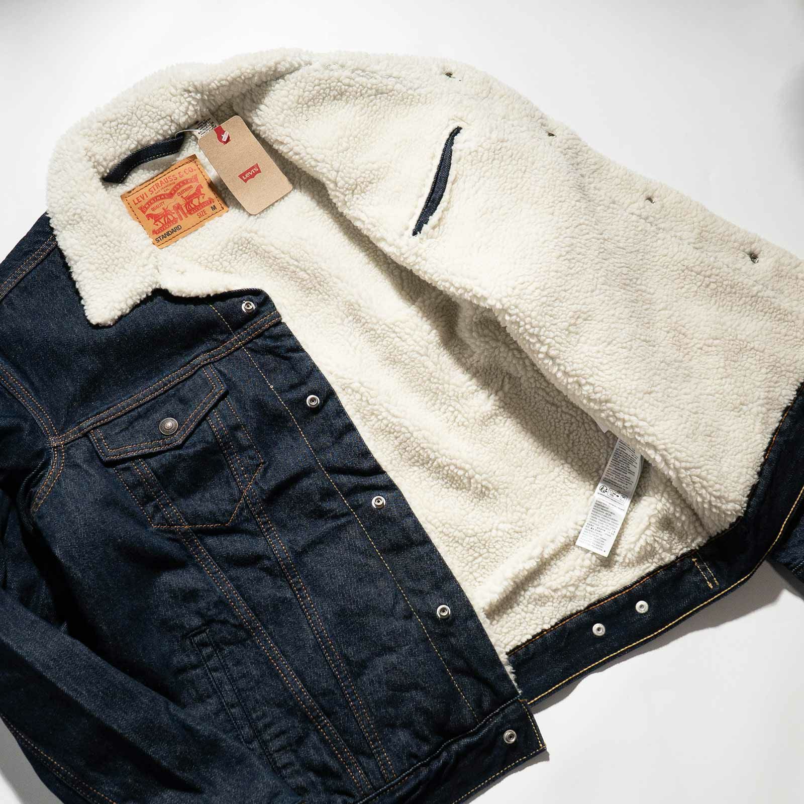 リーバイスLEVI'Sタイプ3シェルパトラッカージャケットリンス