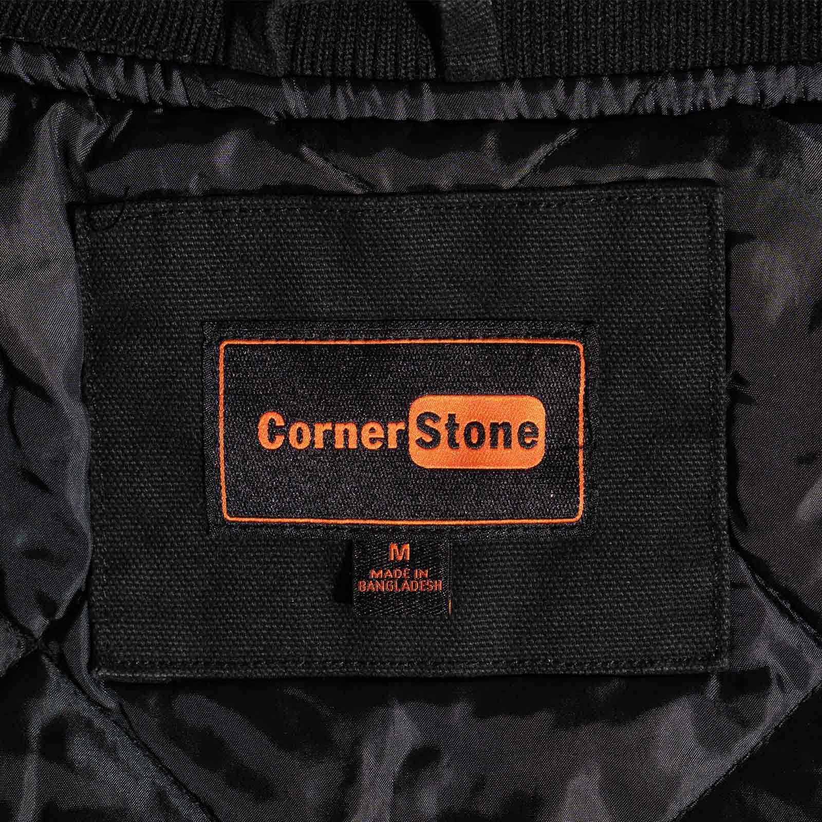 コーナーストーンCornerStoneCSV40ウォッシュドダッククロスベスト