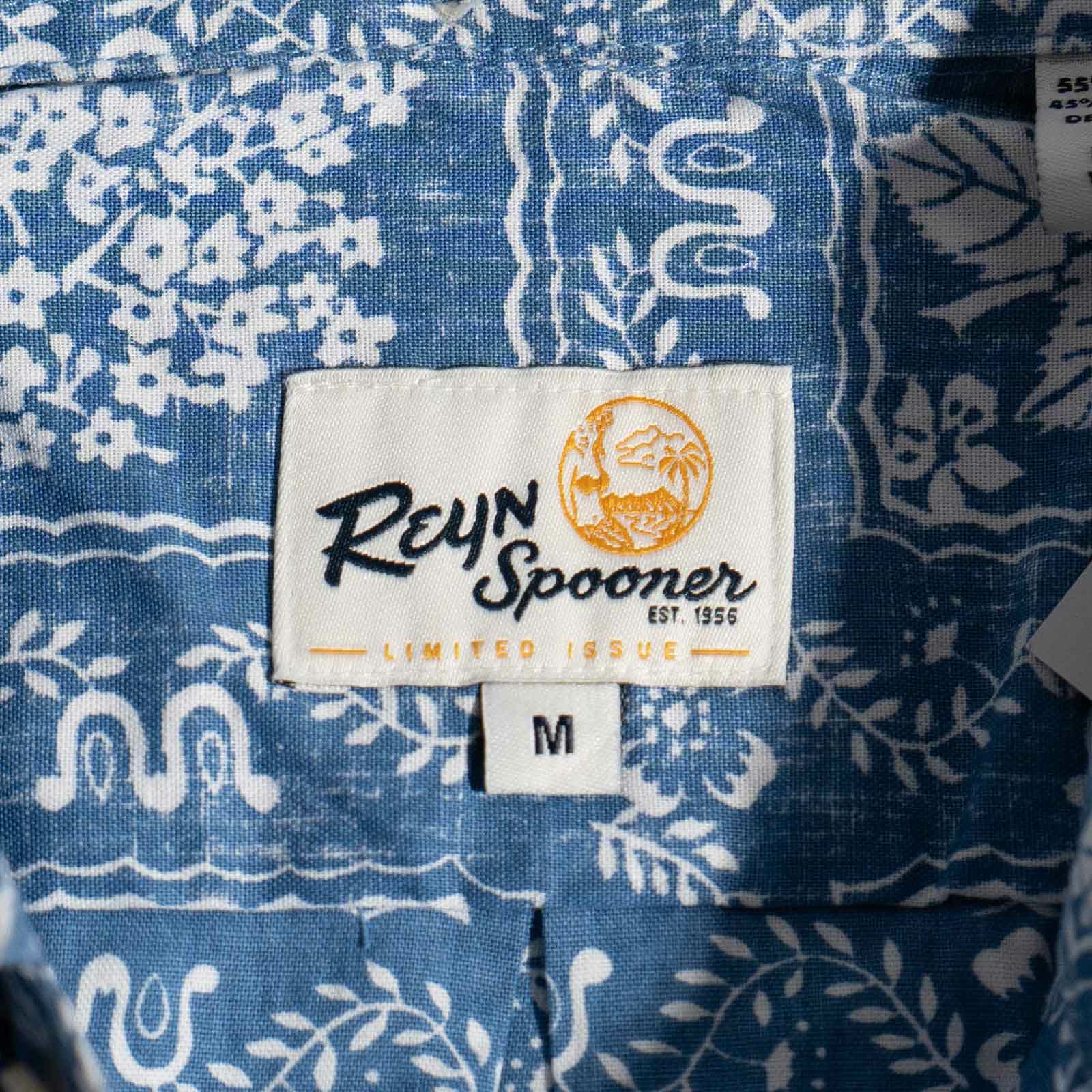 レインスプーナーREYNSPOONERラハイナセーラーロングスリーブシャツブルー