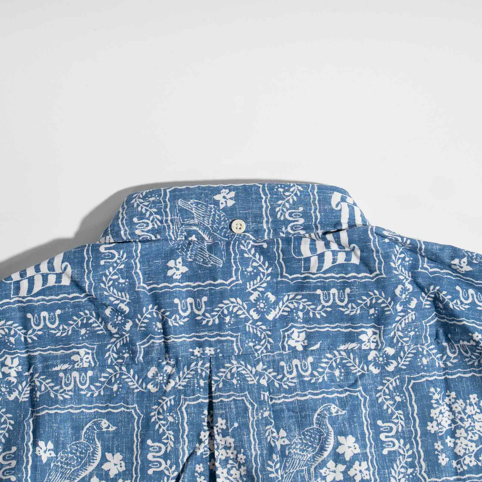 レインスプーナーREYNSPOONERラハイナセーラーロングスリーブシャツブルー