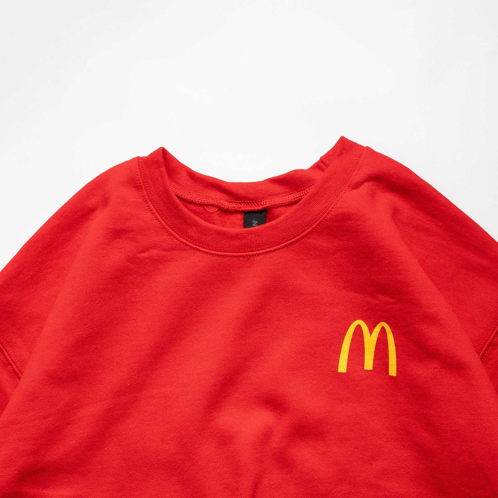 マクドナルドMcDonald’sアーチーズクルーネックスウェットシャツ