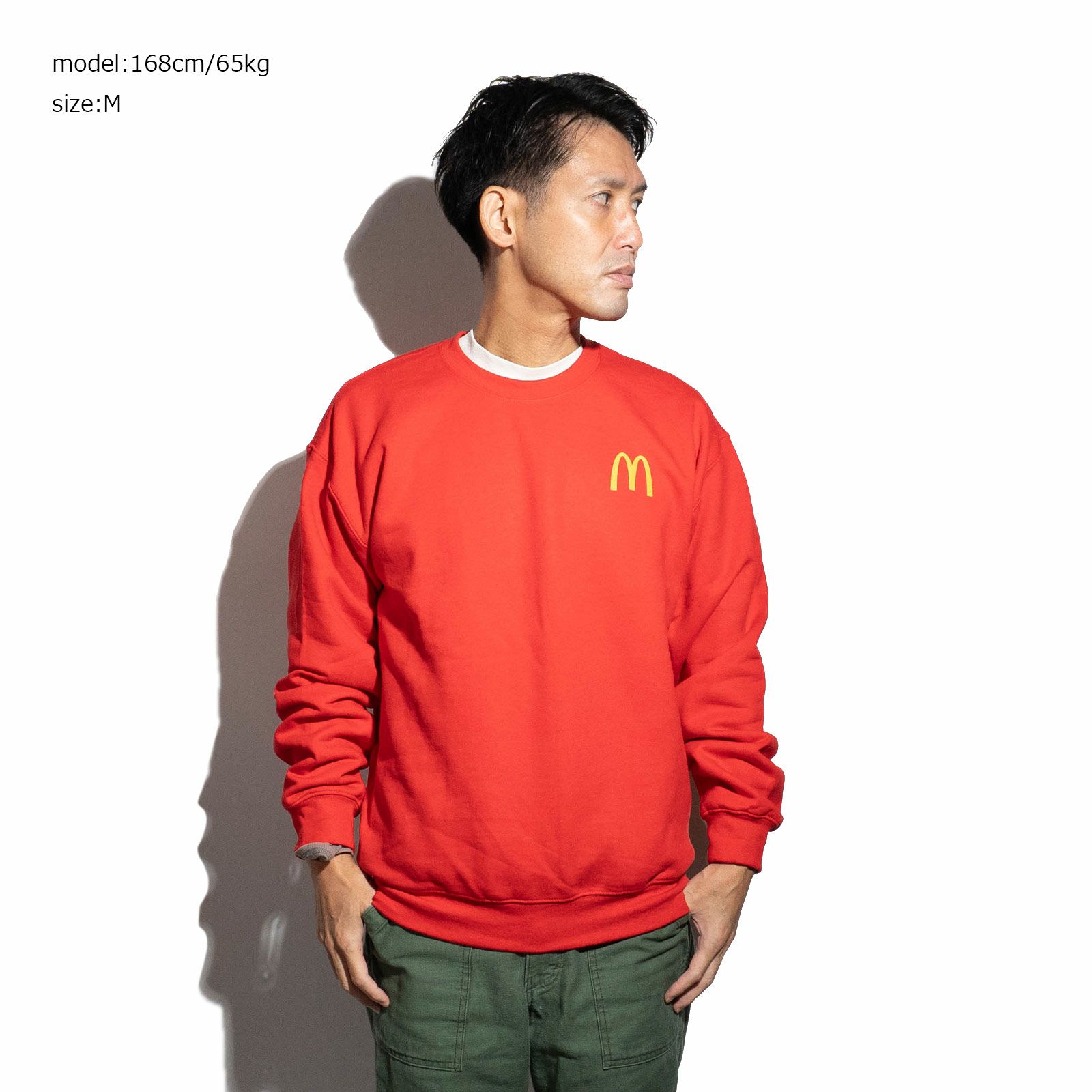 マクドナルドMcDonald’sアーチーズクルーネックスウェットシャツ