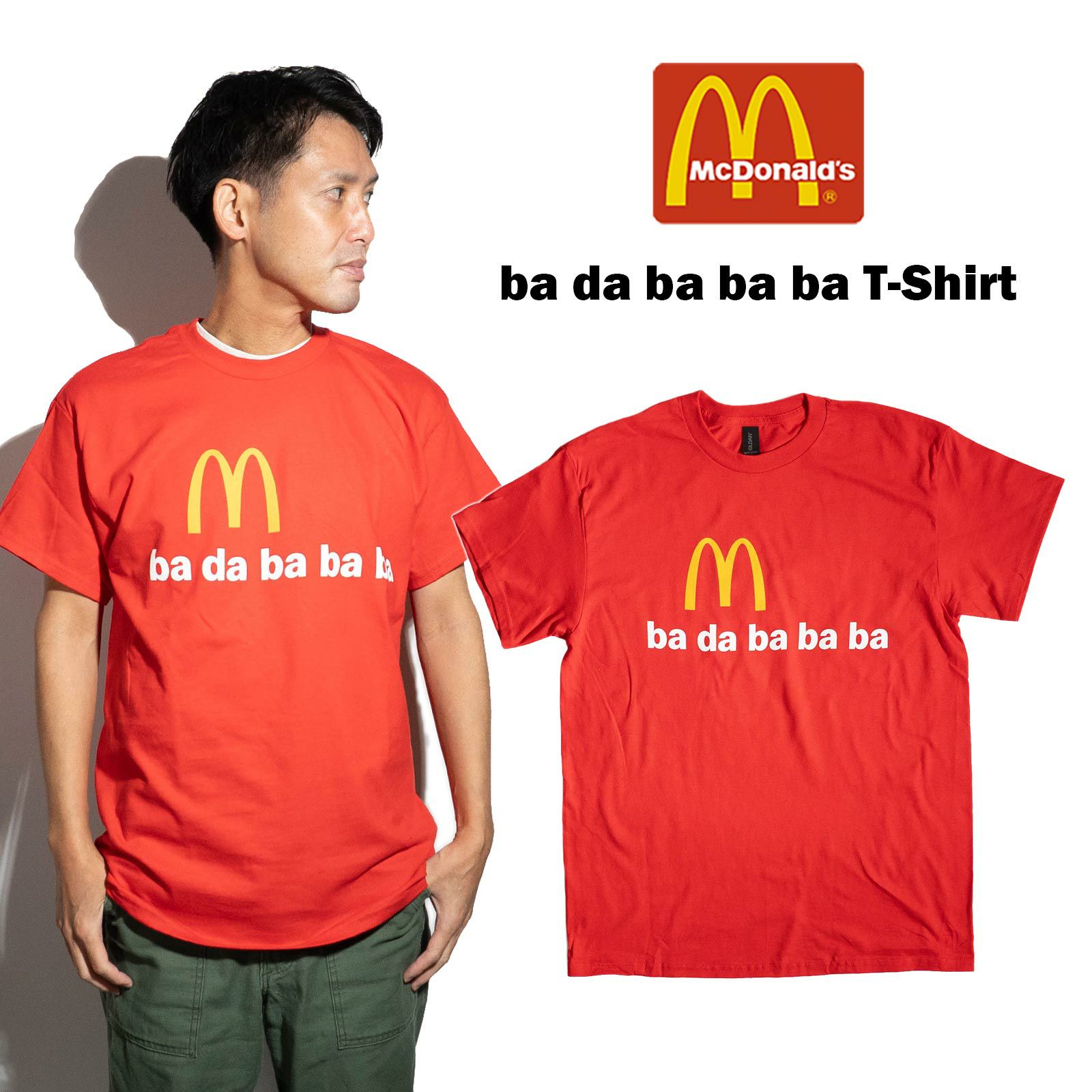 マクドナルドMcDonald’sバダッバッバッバーT-シャツ