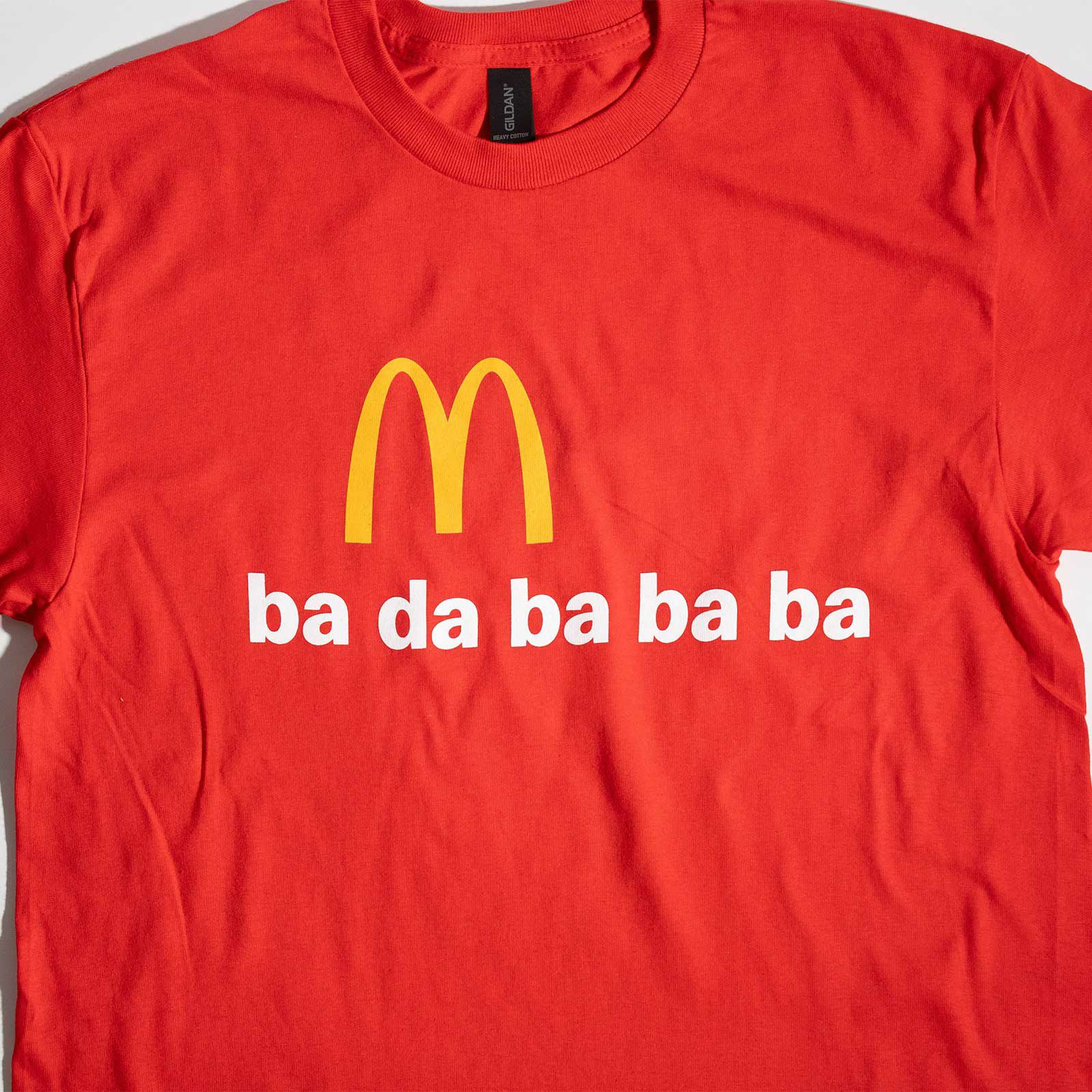 マクドナルドMcDonald’sバダッバッバッバーT-シャツ