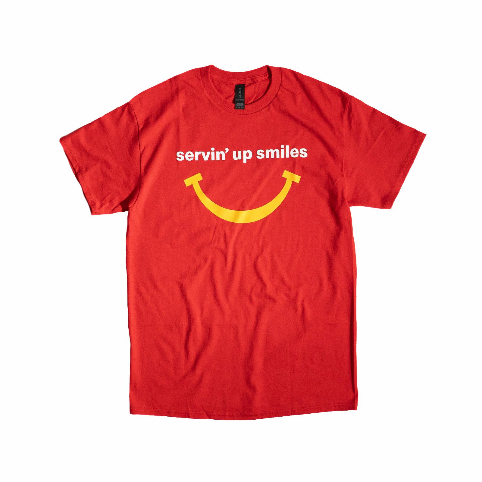 マクドナルドMcDonald’sサービンアップスマイルズTシャツ