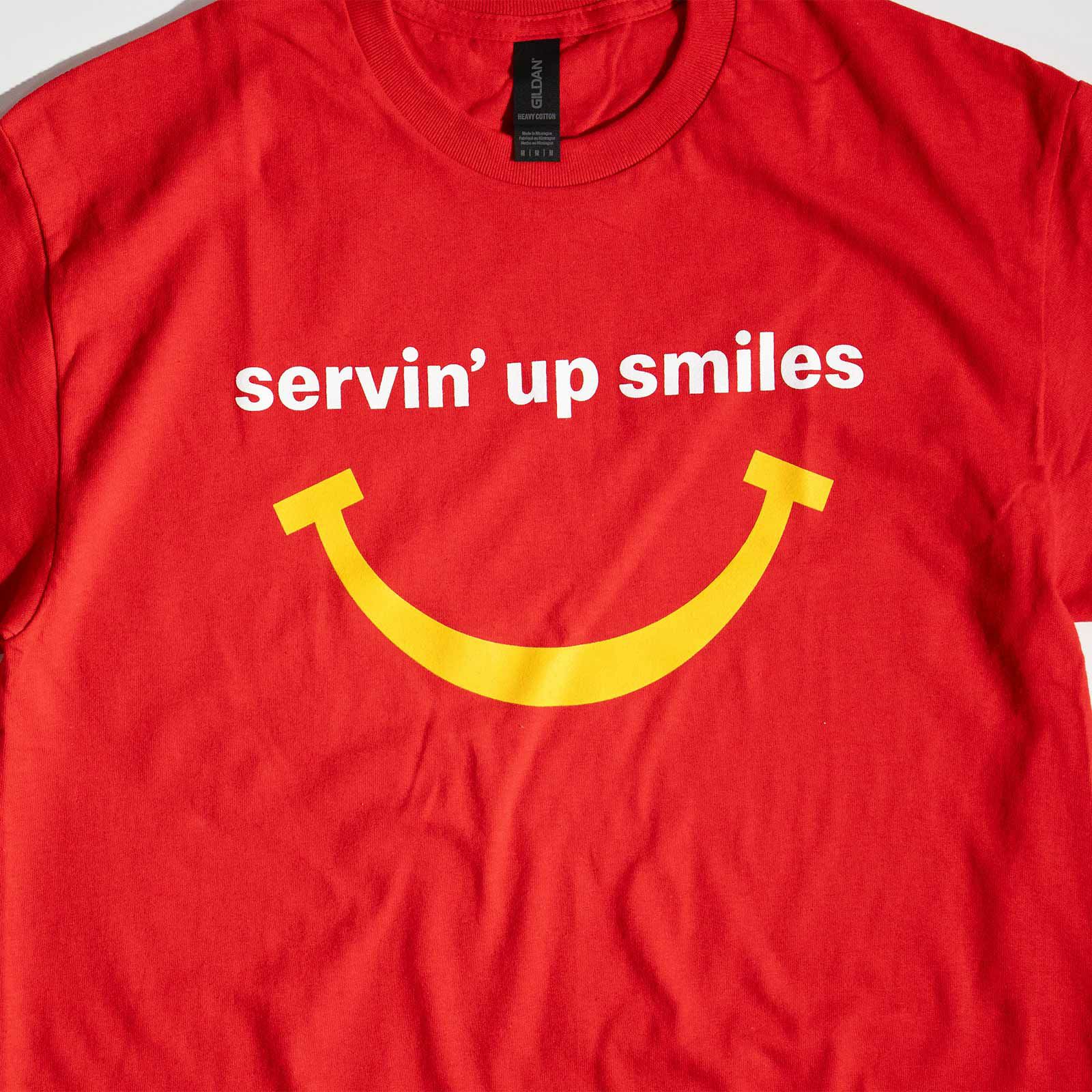 マクドナルドMcDonald’sサービンアップスマイルズTシャツ
