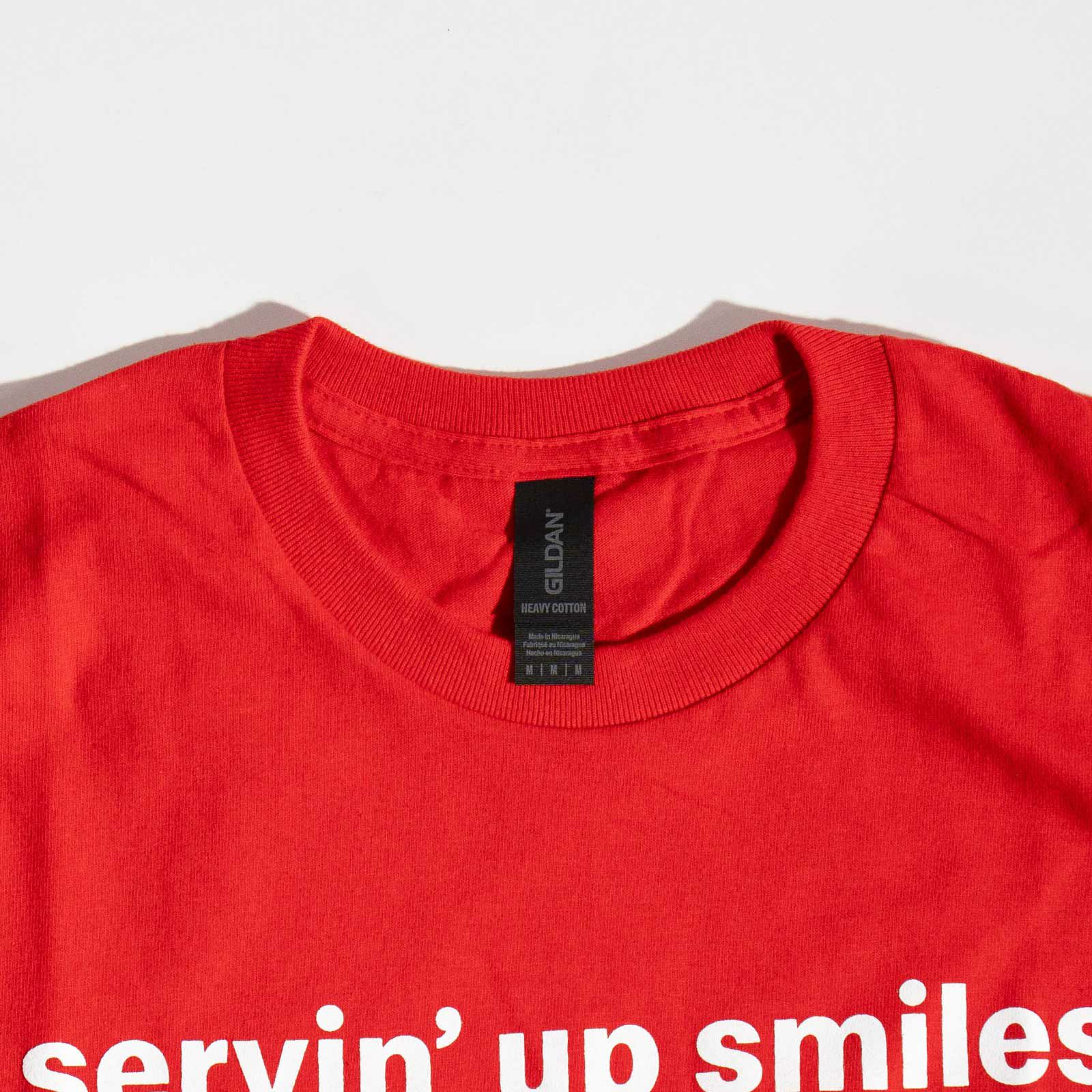 マクドナルドMcDonald’sサービンアップスマイルズTシャツ