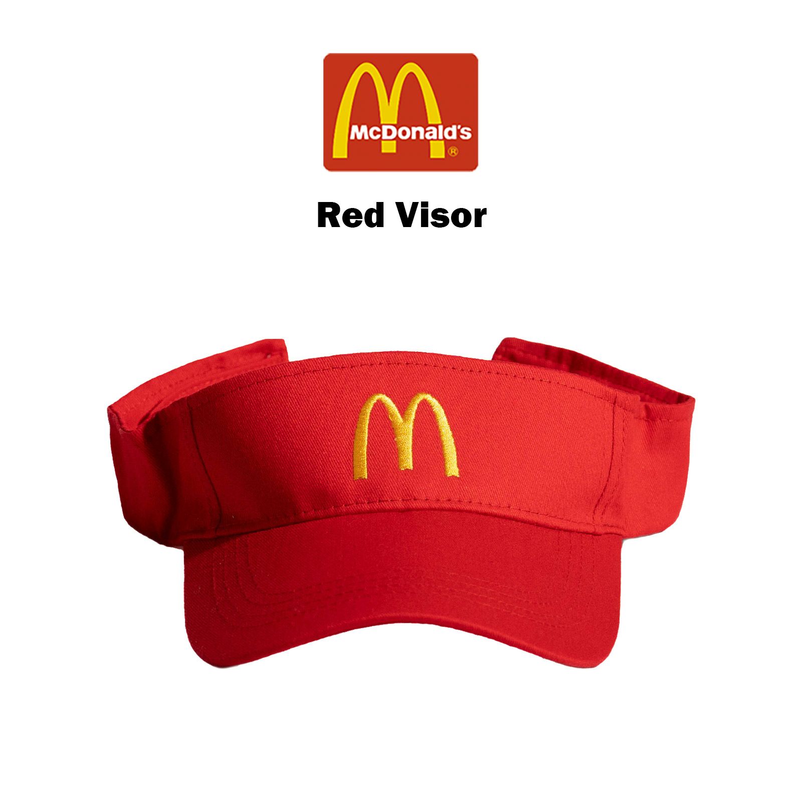 マクドナルドMcDonald’sレッドイベントバイザー