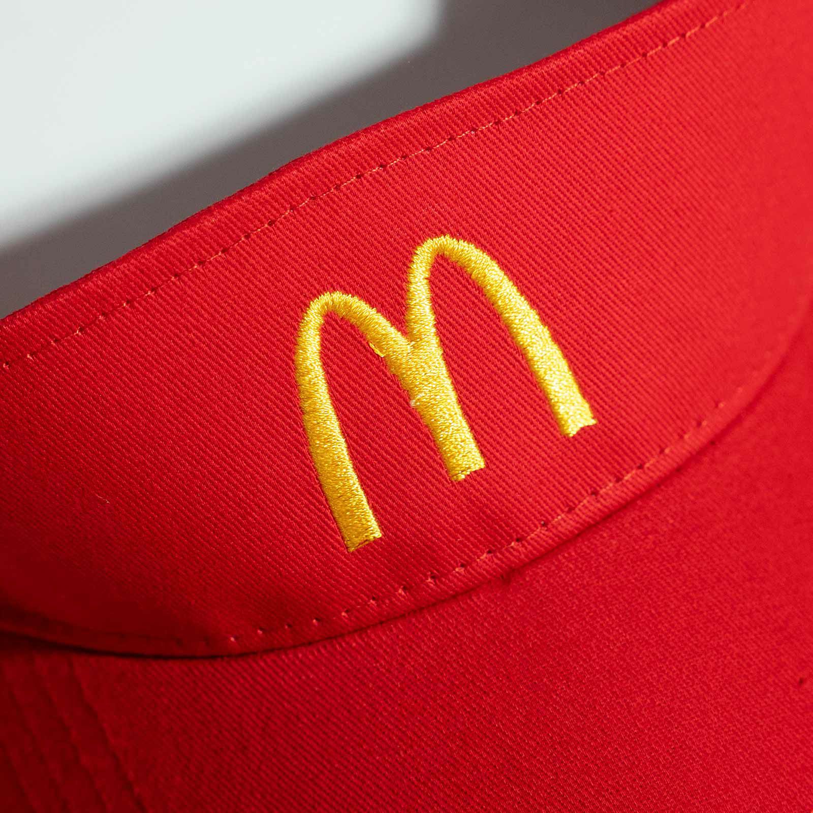 マクドナルドMcDonald’sレッドイベントバイザー