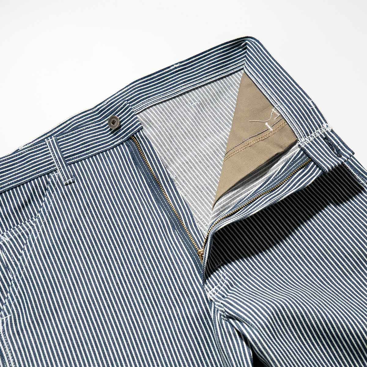 スタンレイSTANRAYオリジナルペインターパンツヒッコリーストライプ