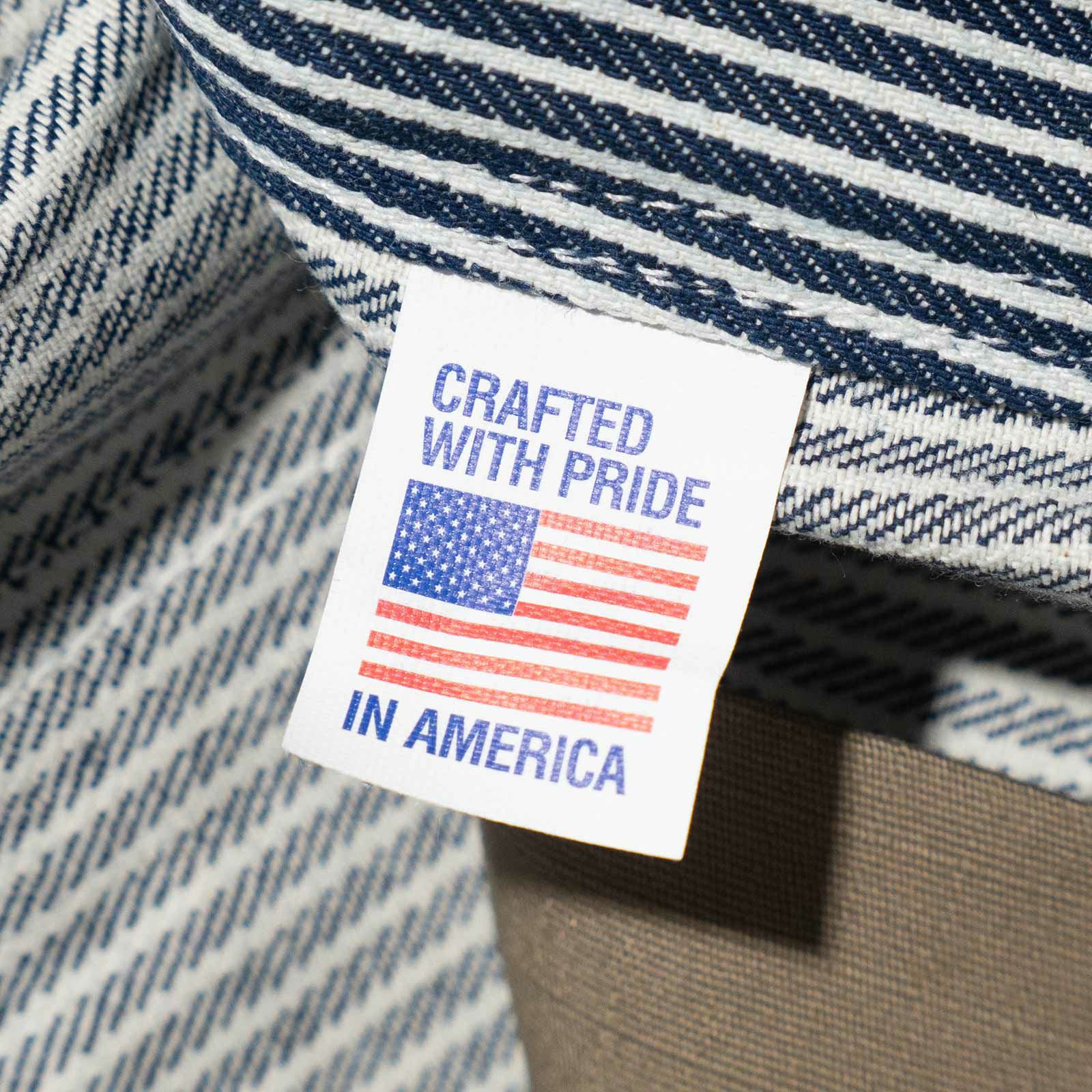 スタンレイSTANRAYオリジナルペインターパンツヒッコリーストライプ