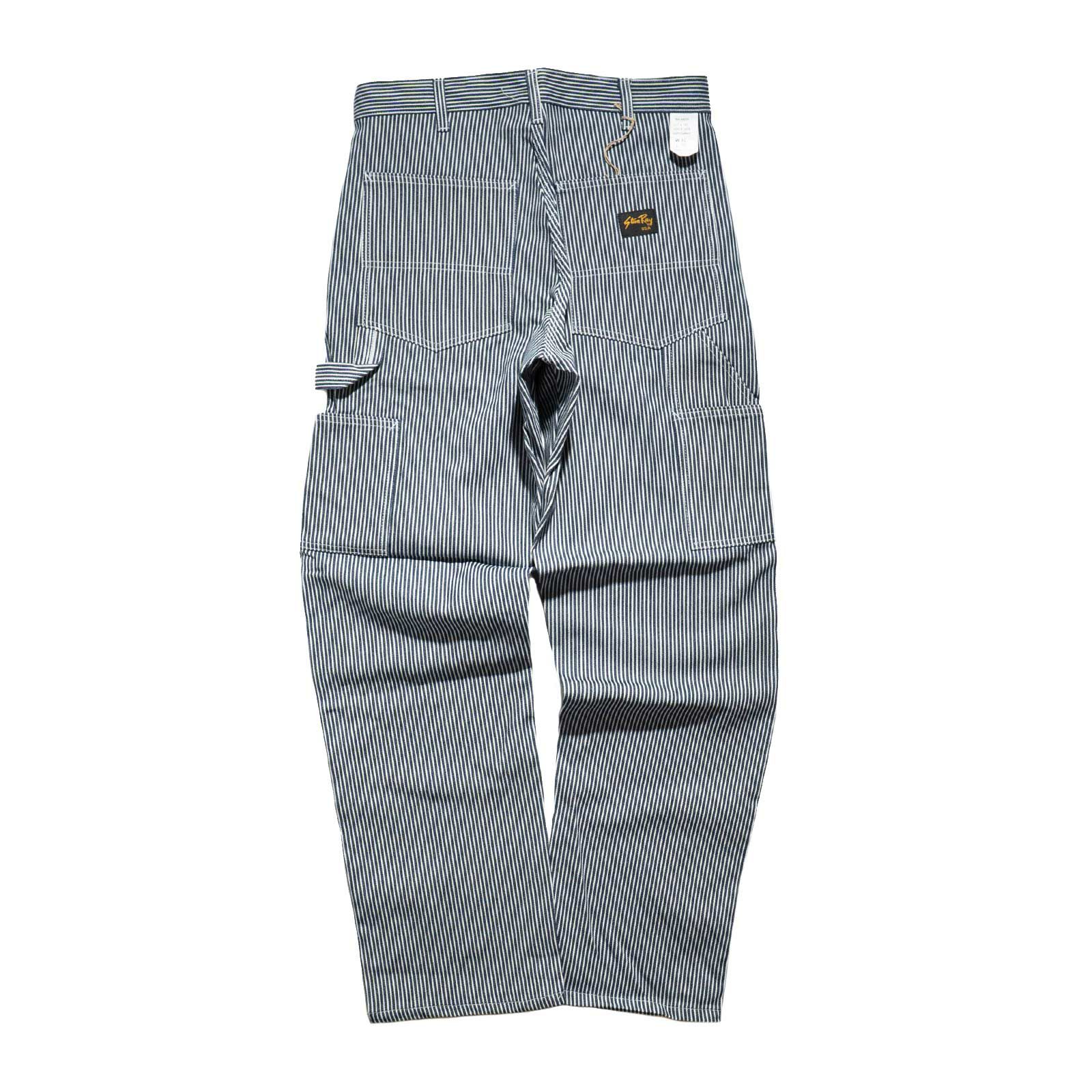 スタンレイSTANRAYオリジナルペインターパンツヒッコリーストライプ