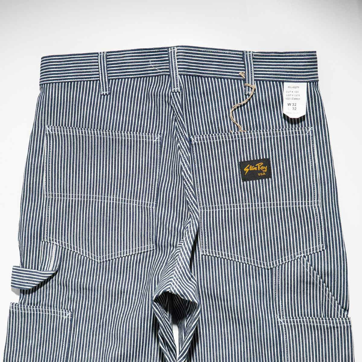 スタンレイSTANRAYオリジナルペインターパンツヒッコリーストライプ