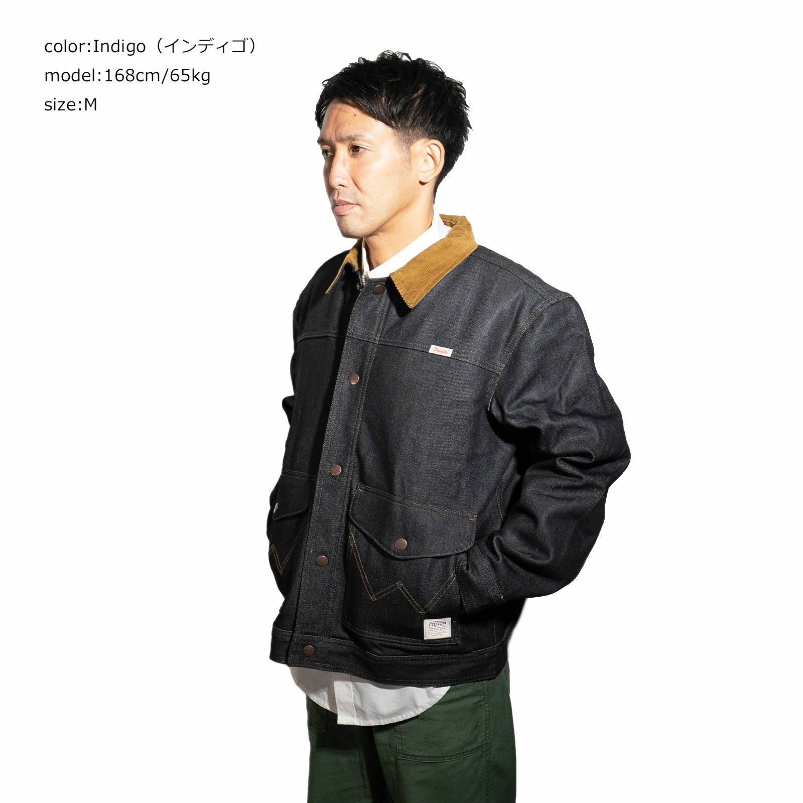 フィルソン×ラングラーFILSON×Wranglerツートーンデニムワークジャケット