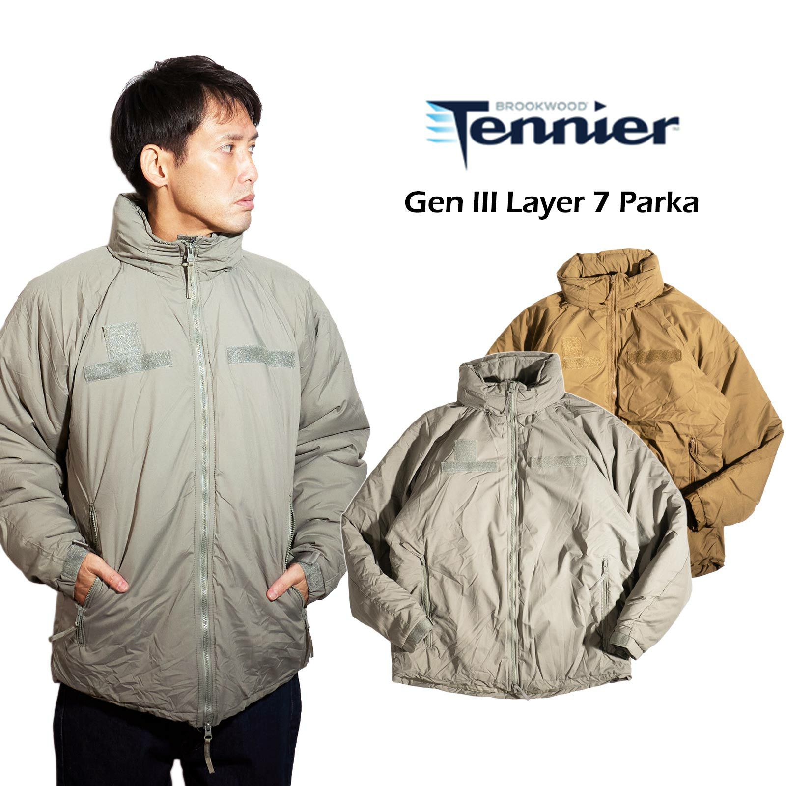 テニアーインダストリーズTennierIndustriesGEN3ECWCSレベル7パーカ