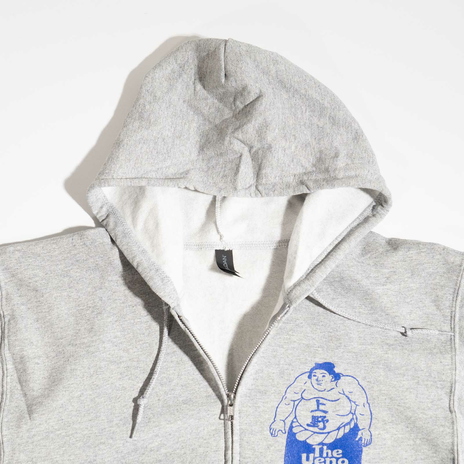 ウエノユウギクラブ上野遊戯倶楽部ジップフーディ