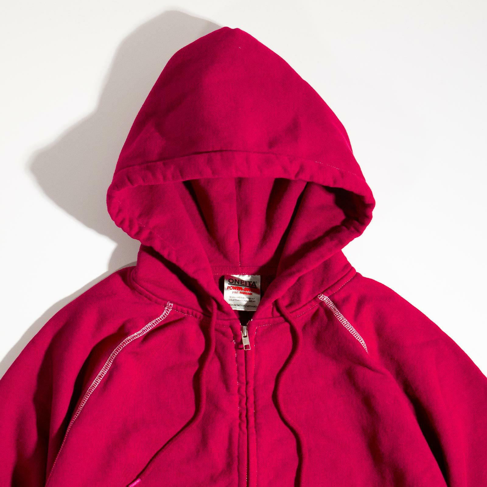 オニータONEITAパワースウェット15オンススーパーヘビーウエイトフルジップフーディーJalana別注マルーン