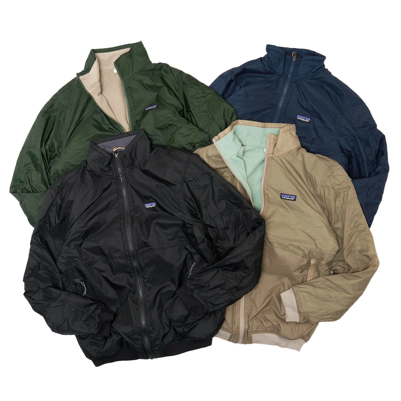 パタゴニアpatagoniaリバーシブルシェルドマイクロディニジャケット