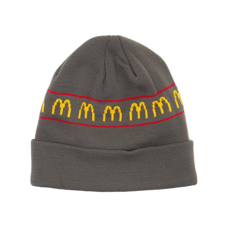 マクドナルドMcDonald’sアーチズストライプグレービーニー