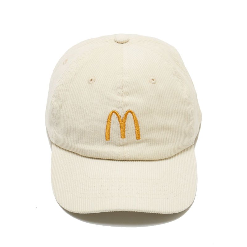 マクドナルドMcDonald’sコーデュロイアーチズキャップ