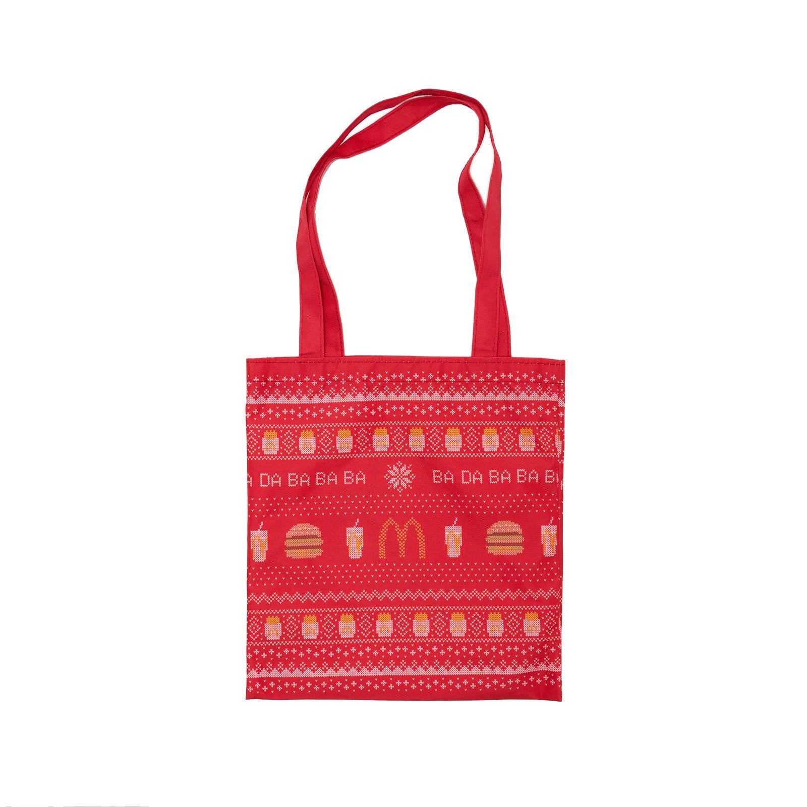 マクドナルドMcDonald’sホリデーセーターパターントートバッグ