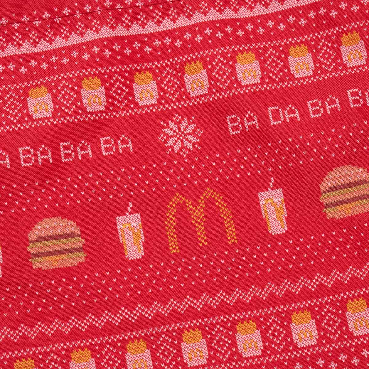 マクドナルドMcDonald’sホリデーセーターパターントートバッグ