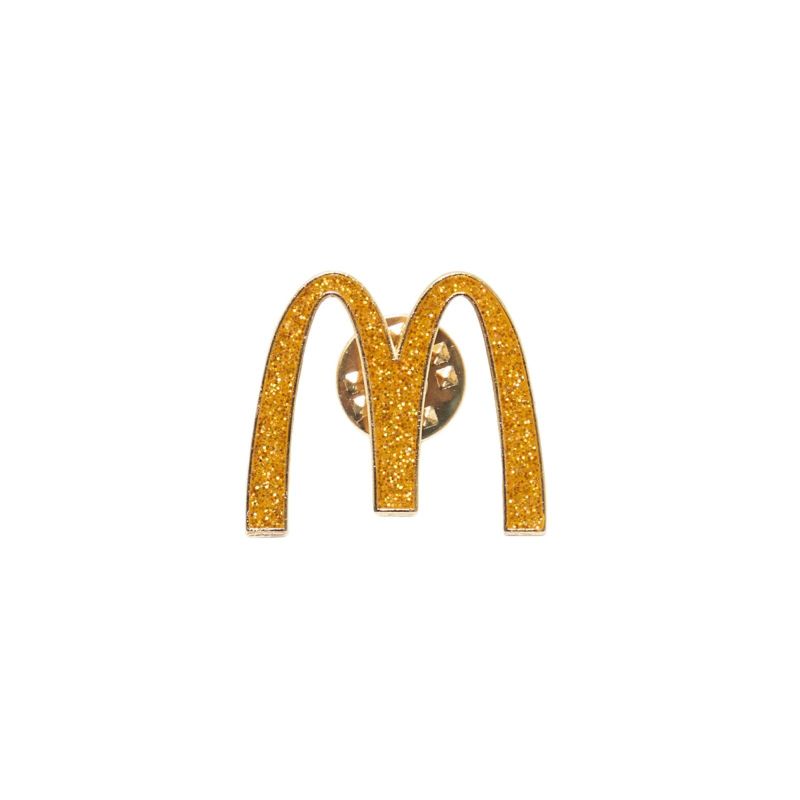 マクドナルドMcDonald’sグリッターアーチズラペルピン