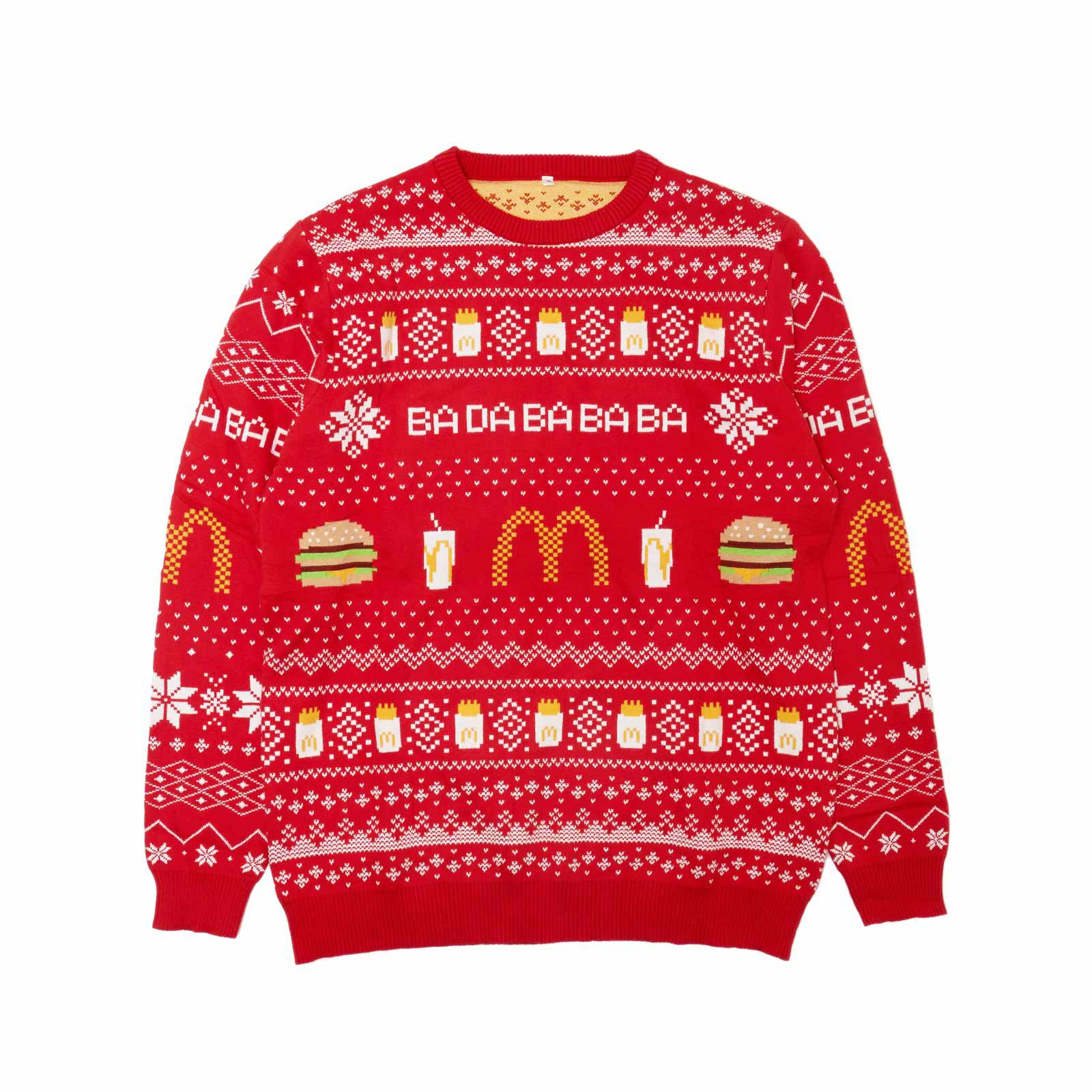 マクドナルドMcDonald’sアグリーホリデーコットンセーター