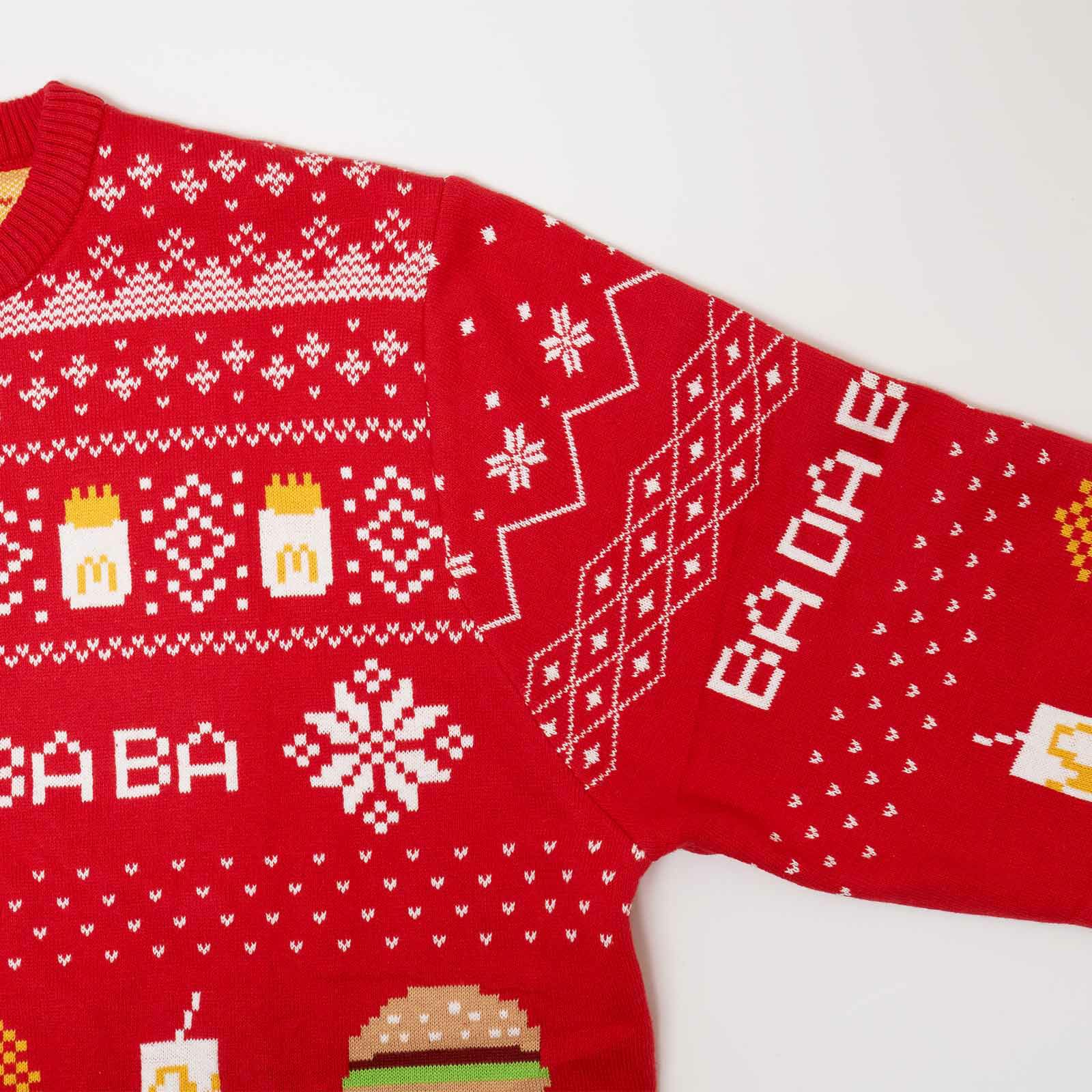 マクドナルドMcDonald’sアグリーホリデーコットンセーター