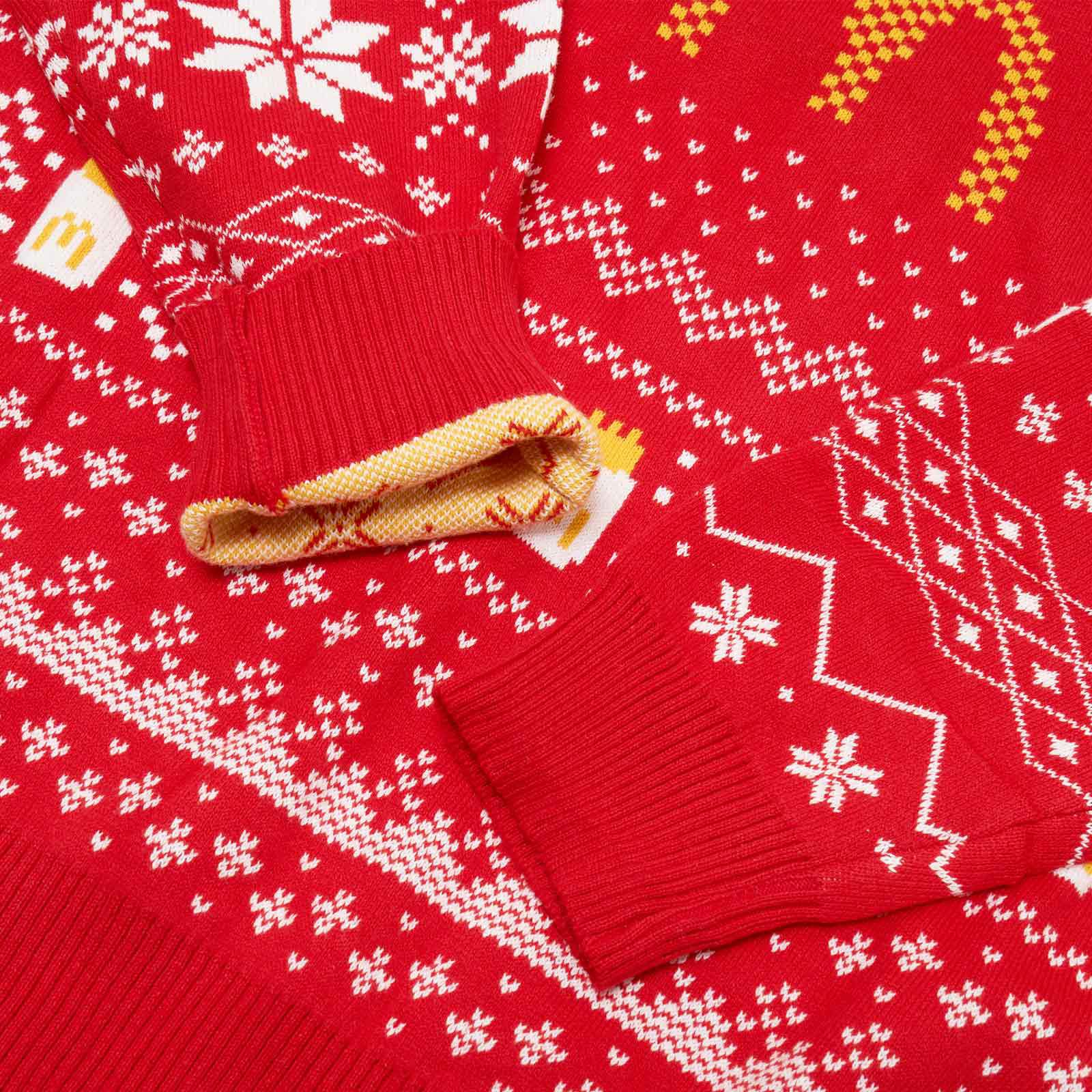 マクドナルドMcDonald’sアグリーホリデーコットンセーター