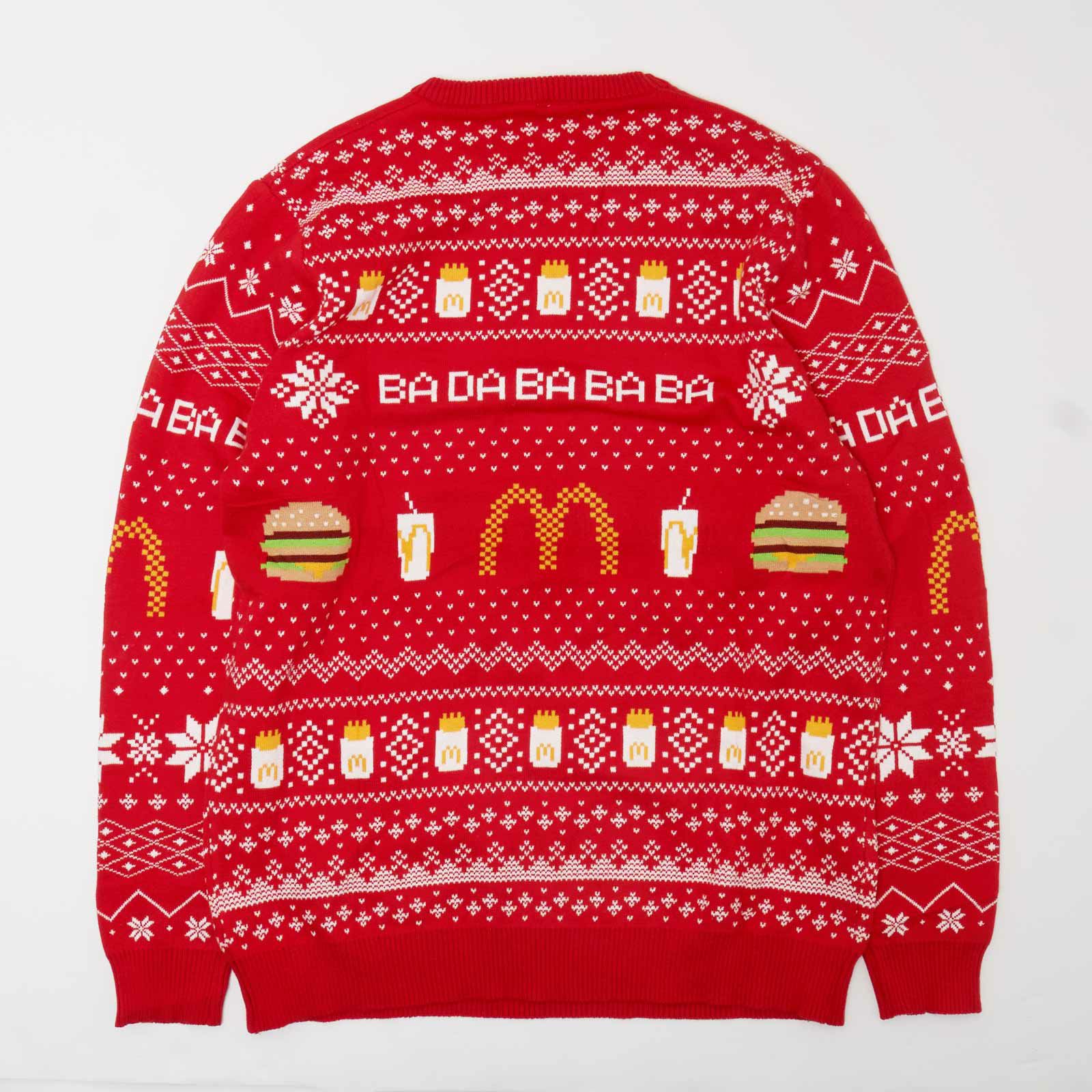 マクドナルドMcDonald’sアグリーホリデーコットンセーター