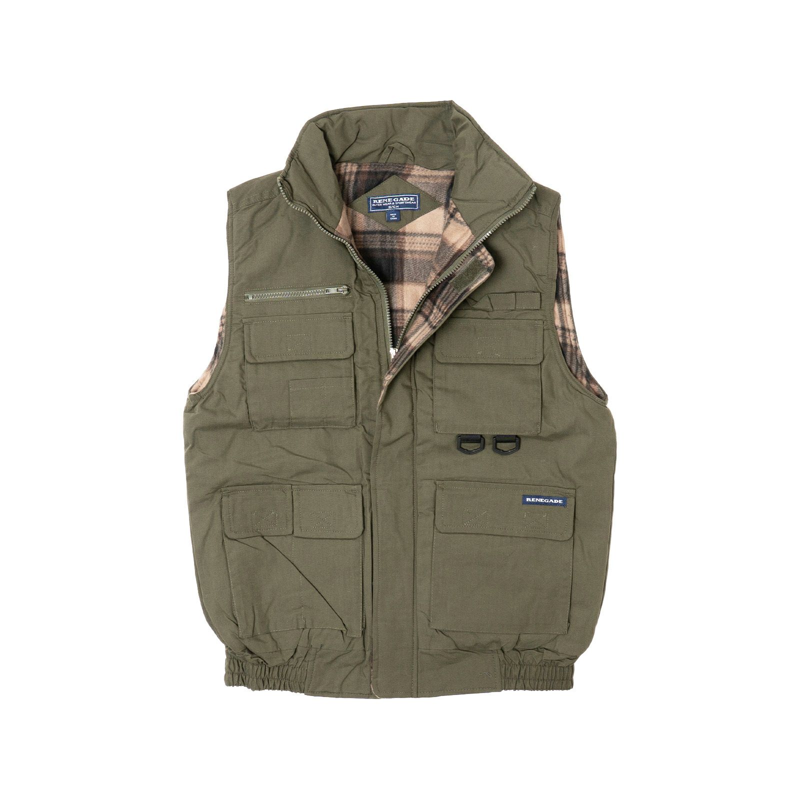 RenegadeSportswearマルチポケットユーティリティベスト