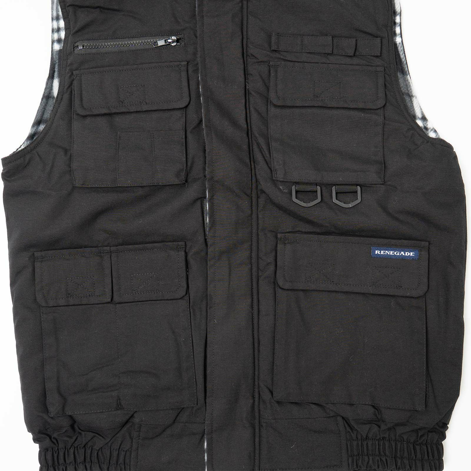 RenegadeSportswearマルチポケットユーティリティベスト