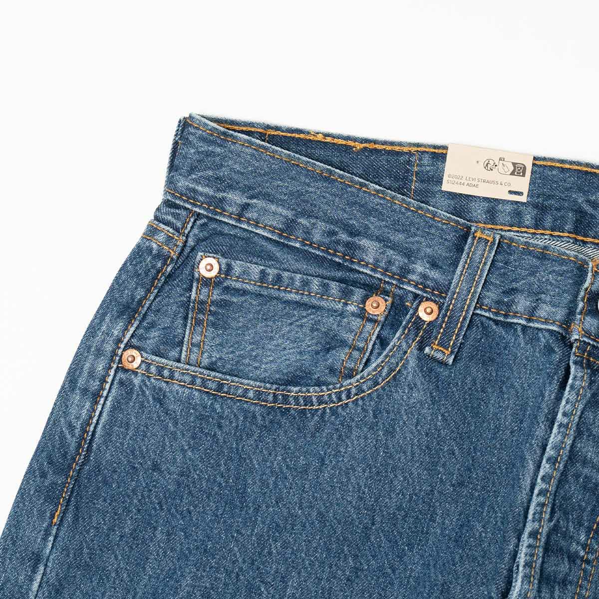 リーバイスLEVI’S501-0194ボタンフライストレートジーンズダークストーンウォッシュ